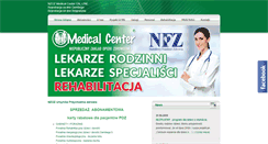 Desktop Screenshot of medicalcenter.waw.pl