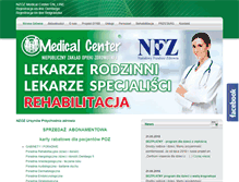 Tablet Screenshot of medicalcenter.waw.pl