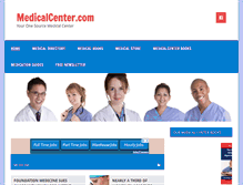Tablet Screenshot of medicalcenter.com